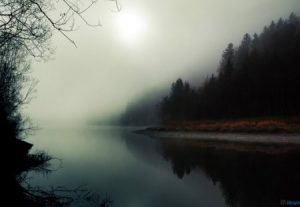 misty river