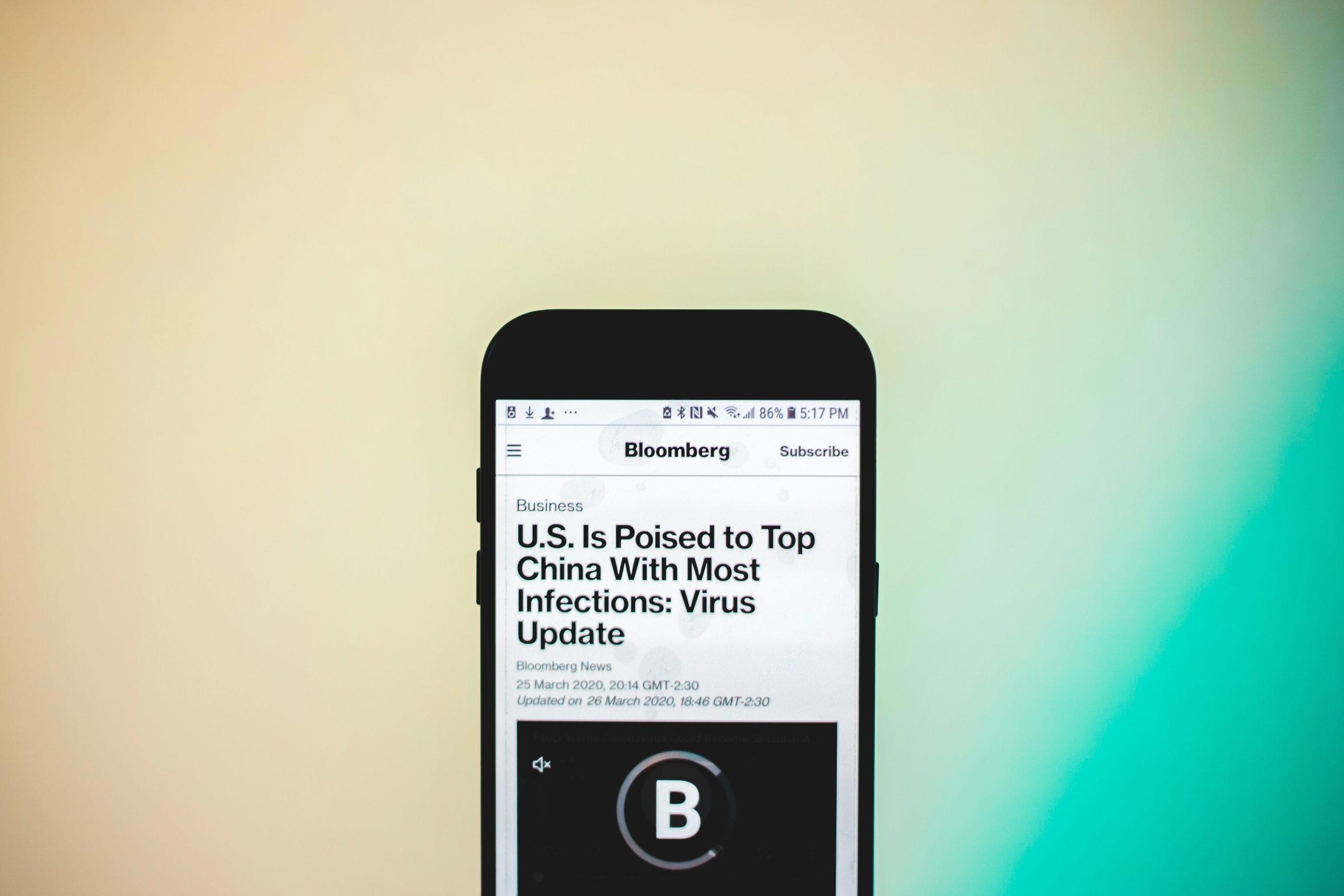 A screenshot of a banking app enabling push notifications for transactions.